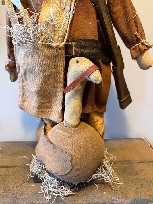 Pilgrim with Turkey