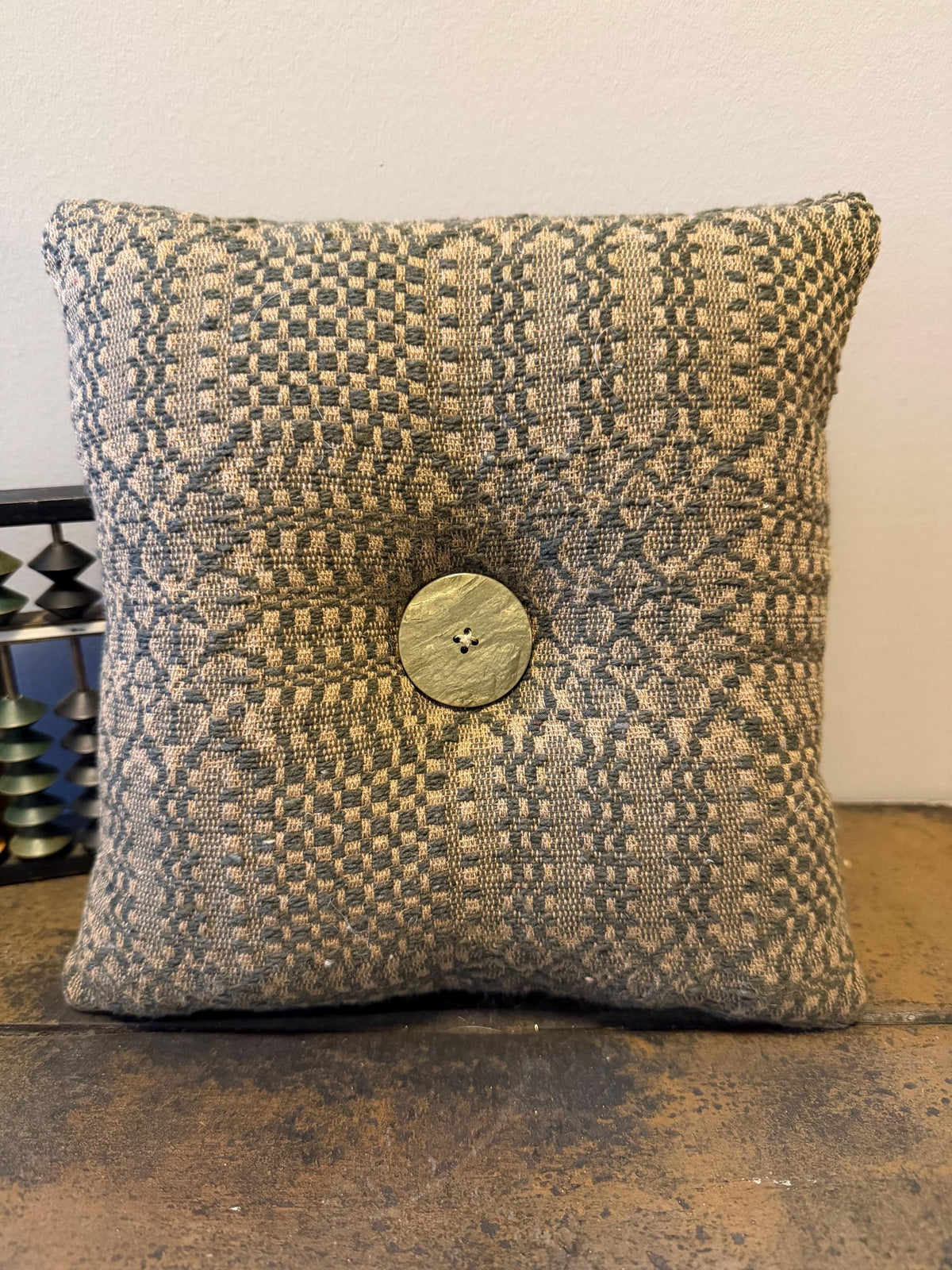 Primitive, Farmhouse, Mini Woven Pillow Tuck