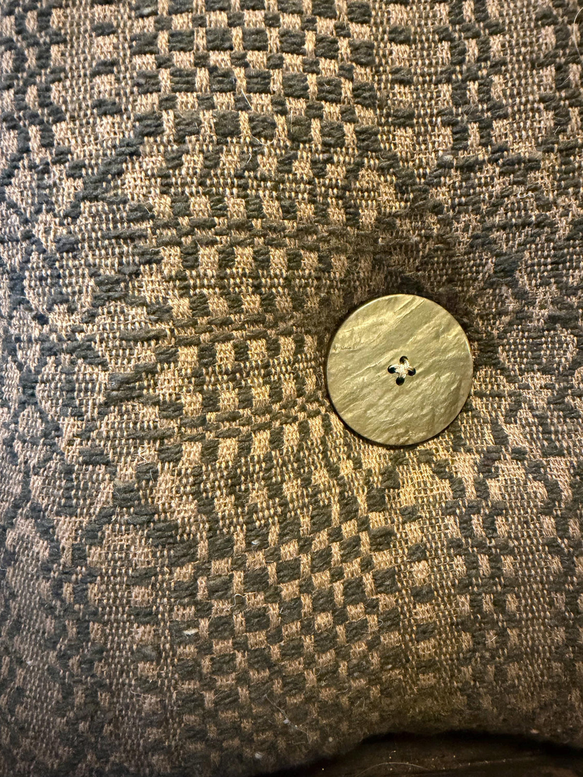 Primitive, Farmhouse, Mini Woven Pillow Tuck
